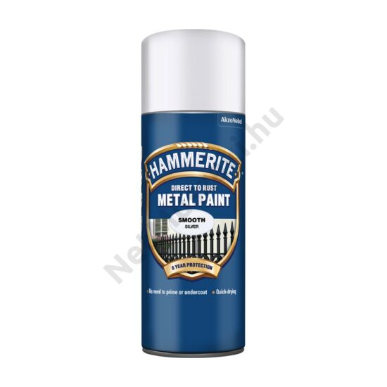Hammerite Spray Fényes ezüst 400ml