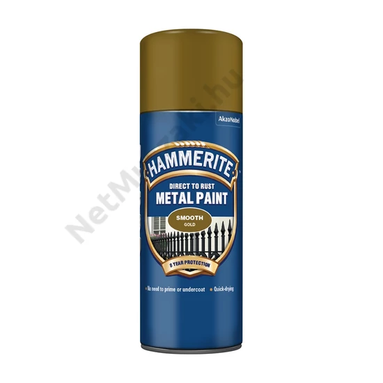 Hammerite Spray Fényes arany 400ml
