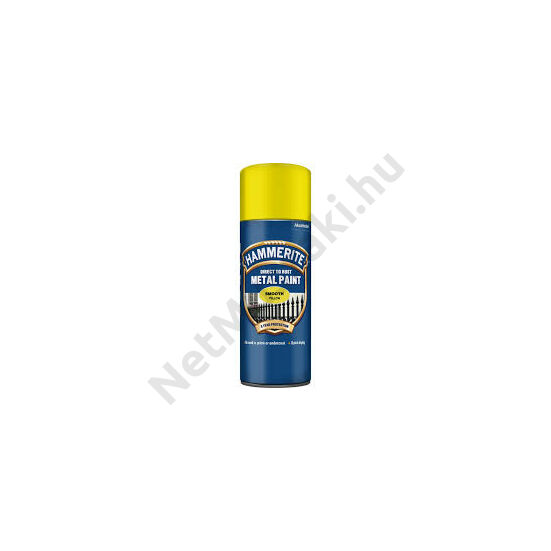 Hammerite Spray Fényes sárga 400ml