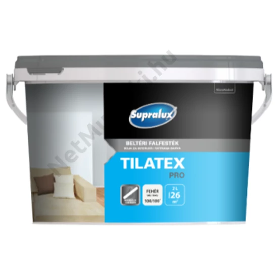Supralux Tilatex Pro beltéri falfesték Fehér 4 L