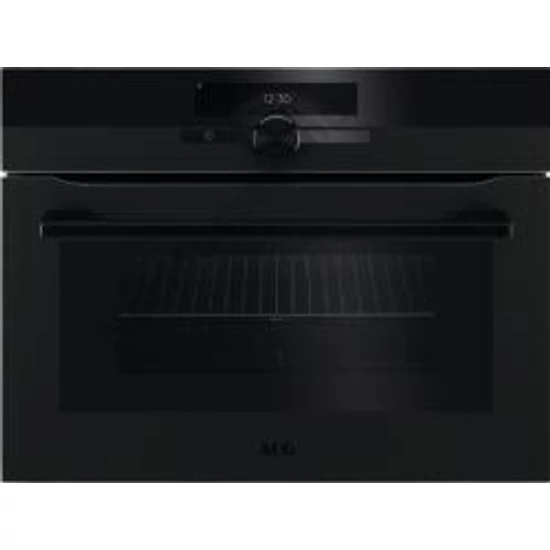AEG KMK965090T BEÉPÍTHETŐ MIKROHULLÁMÚ FUNKCIÓVAL KOMBINÁLT SÜTŐ, MATT FEKETE