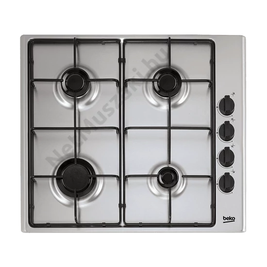 Beko HIGG 64120 SX beépíthető gázfőzőlap