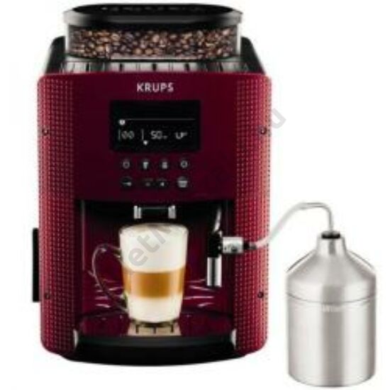 Krups EA816570 Essential automata kávéfőző, vörös